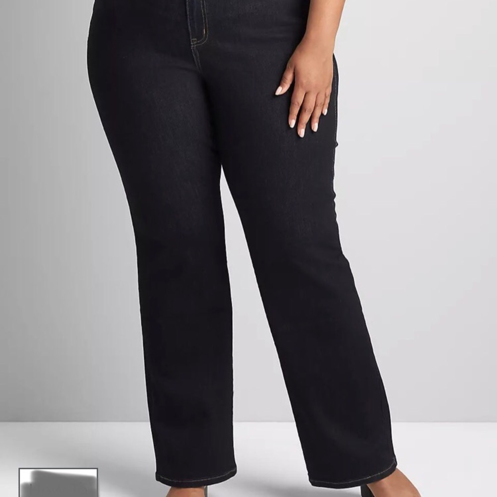 Dark denim boot cut jeans new with tag